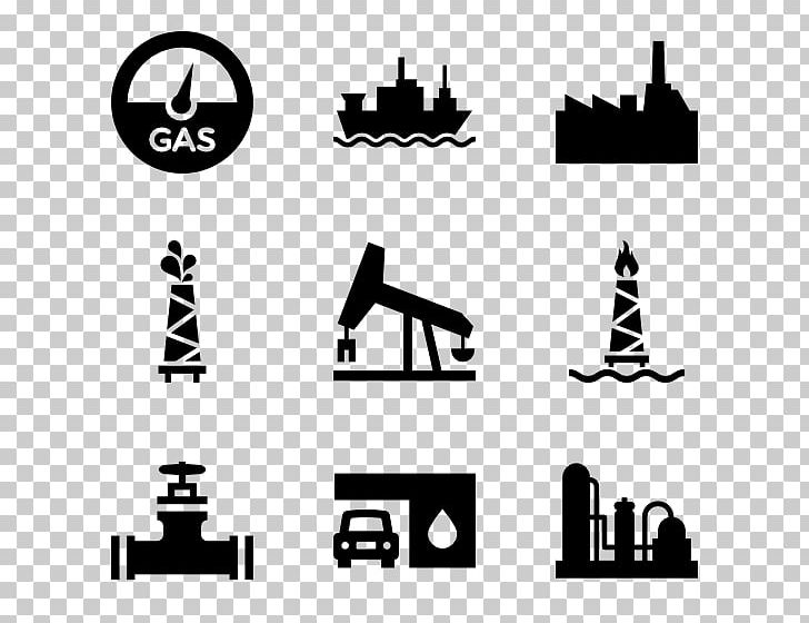 Computer Icons Petroleum Industry Natural Gas PNG, Clipart, Area, Black, Black And White, Brand, Computer Icons Free PNG Download