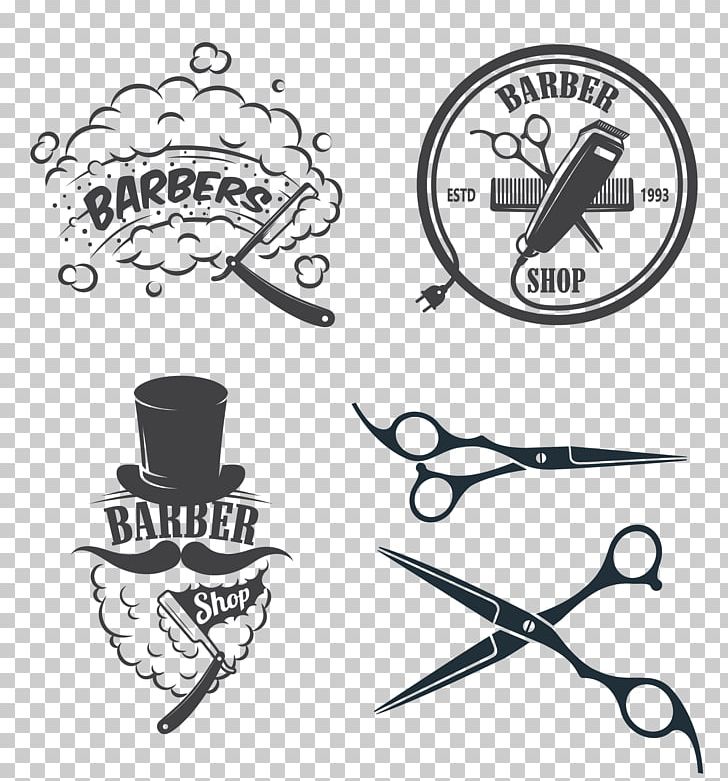 Barber Hairdresser Logo Beauty Parlour PNG, Clipart, Area, Barbershop, Barbers Pole, Beauty Salon, Beauty Salon Voucher Free PNG Download