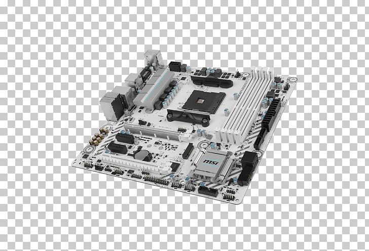 Socket AM4 MSI B350M MORTAR ARCTIC MicroATX DDR4 SDRAM Motherboard PNG, Clipart, Atx, Computer, Computer Hardware, Elec, Electronic Device Free PNG Download
