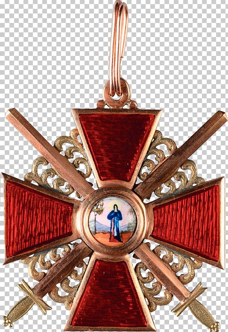Russian Empire Order Of Saint Anna Jewellery PNG, Clipart, Christmas Ornament, Cross Of St George, Gold, Goldsmithing, Jewellery Free PNG Download