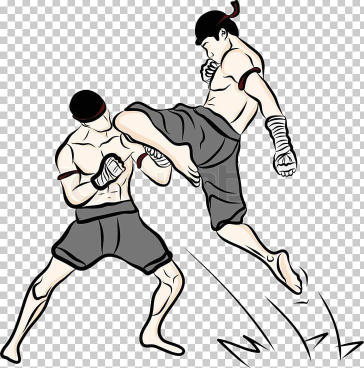Muay Thai Boxing Martial Arts Muay Boran PNG, Clipart, Area, Arm, Art, Artwork, Boxing Free PNG Download