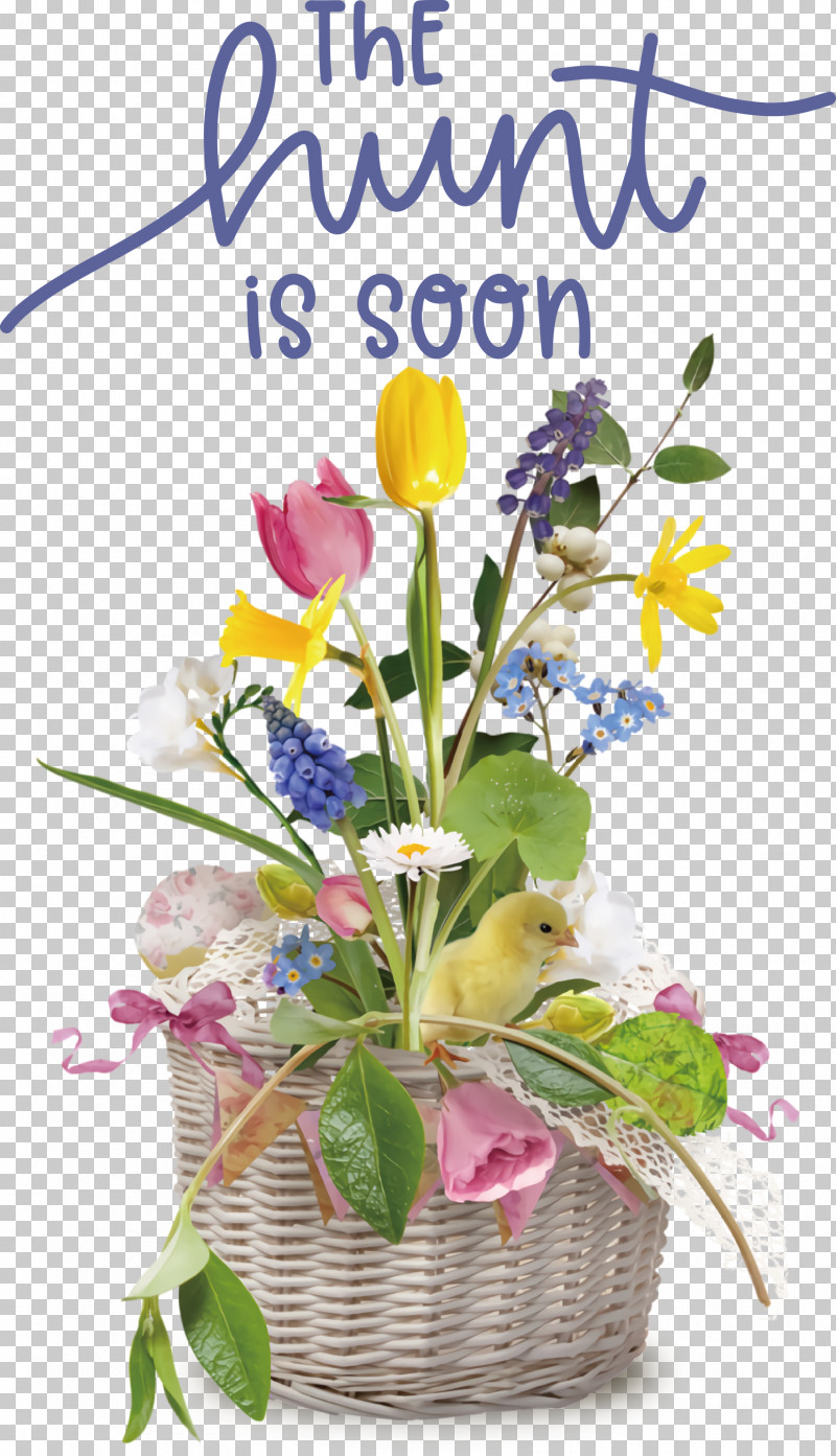 Easter Day The Hunt Is Soon Hunt PNG, Clipart, Birthday, Cut Flowers, Easter Day, Floral Design, Flower Free PNG Download