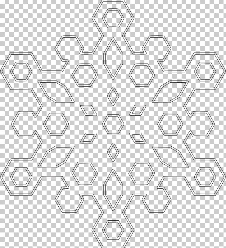 Snowflake Line Art Drawing PNG, Clipart, Angle, Area, Art, Black And White, Christmas Free PNG Download