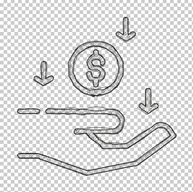 Income Icon Pay Icon Investment Icon PNG, Clipart, Black, Black And White, Chemical Symbol, Hm, Income Icon Free PNG Download