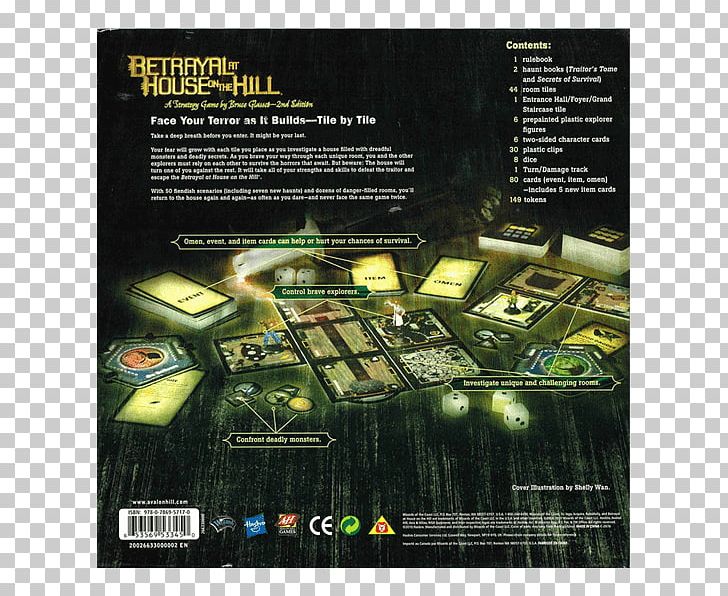 Avalon Hill Betrayal At House On The Hill Tabletop Games & Expansions Board Game PNG, Clipart, Advertising, Avalon Hill, Betrayal, Betrayal At House On The Hill, Board Game Free PNG Download