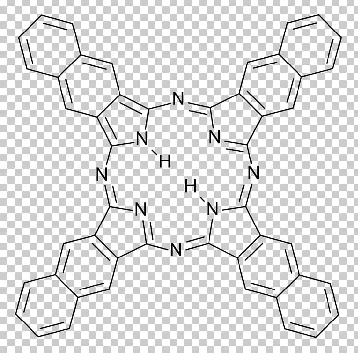 Naphthalocyanine Atom Cobalt Pigment PNG, Clipart, Angle, Atom, Black And White, Chlorophyll, Circle Free PNG Download