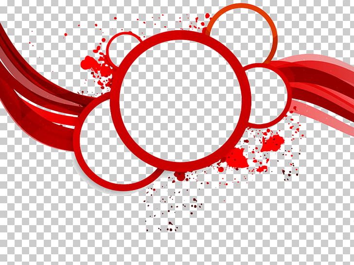 Red Abstract Art PNG, Clipart, Brand, Christmas Decoration, Circle, Circle Frame, Color Free PNG Download