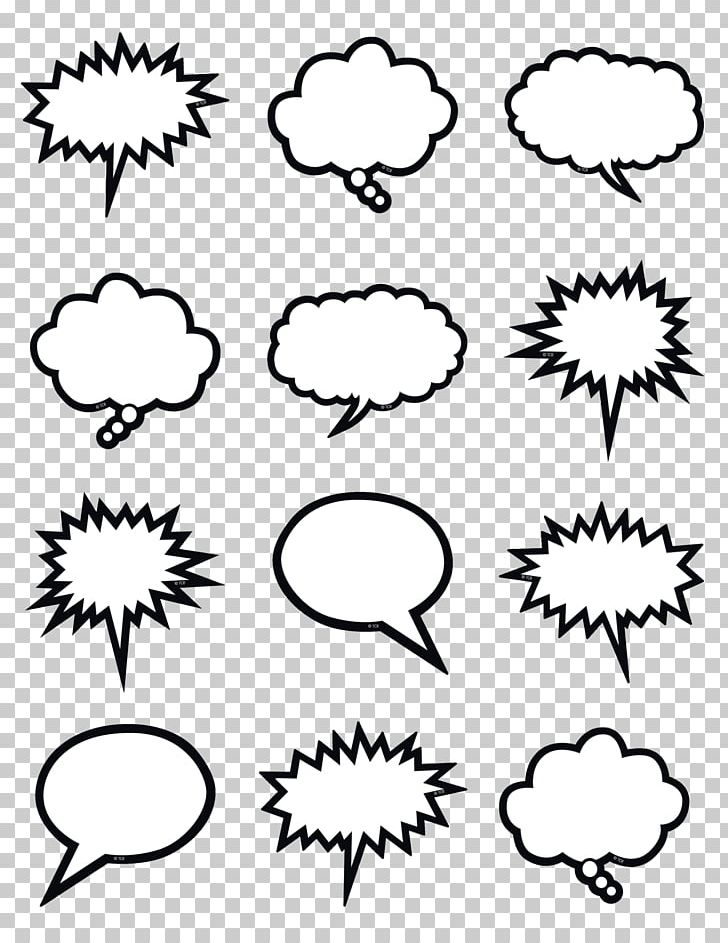 Speech Balloon Black And White Line Art Thought PNG, Clipart, Angle, Area, Art, Black, Black And White Free PNG Download