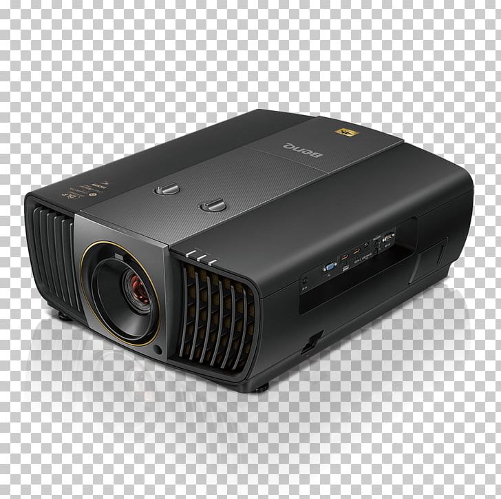 Multimedia Projectors 4K Resolution BenQ Ultra-high-definition Television PNG, Clipart, 4k Resolution, Color, Electronic Device, Electronics, Home Theater Systems Free PNG Download