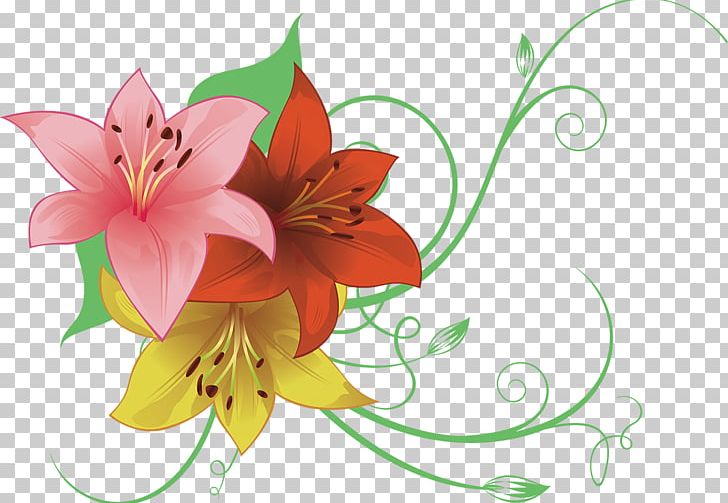 Flower Lilium PNG, Clipart, Color, Computer Wallpaper, Cut Flowers, Digital Image, Drawing Flower Free PNG Download