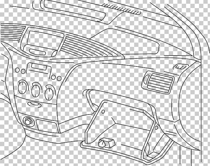 Car Dashboard Drawing PNG, Clipart, Angle, Area, Artwork, Automotive Design, Black Free PNG Download