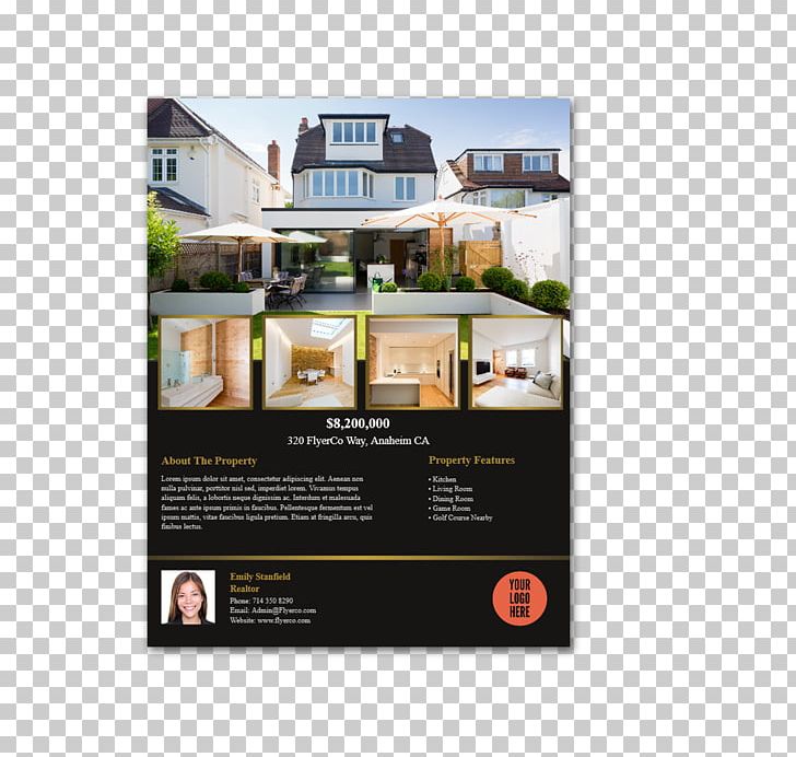 Real Estate House Estate Agent Flyer For Sale By Owner PNG, Clipart, Advertising, Brand, Brochure, Creative Flyer, Display Advertising Free PNG Download