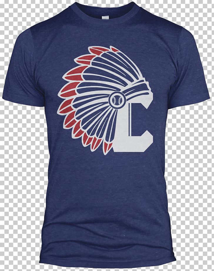 T-shirt Cleveland Indians Blue Cleveland Cavaliers PNG, Clipart, Active Shirt, Black, Blue, Brand, Cleveland Free PNG Download