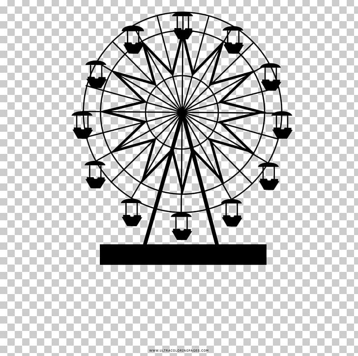 Ferris Wheel London Eye Drawing Coloring Book PNG, Clipart, Angle, Area, Ausmalbild, Black And White, Carousel Free PNG Download