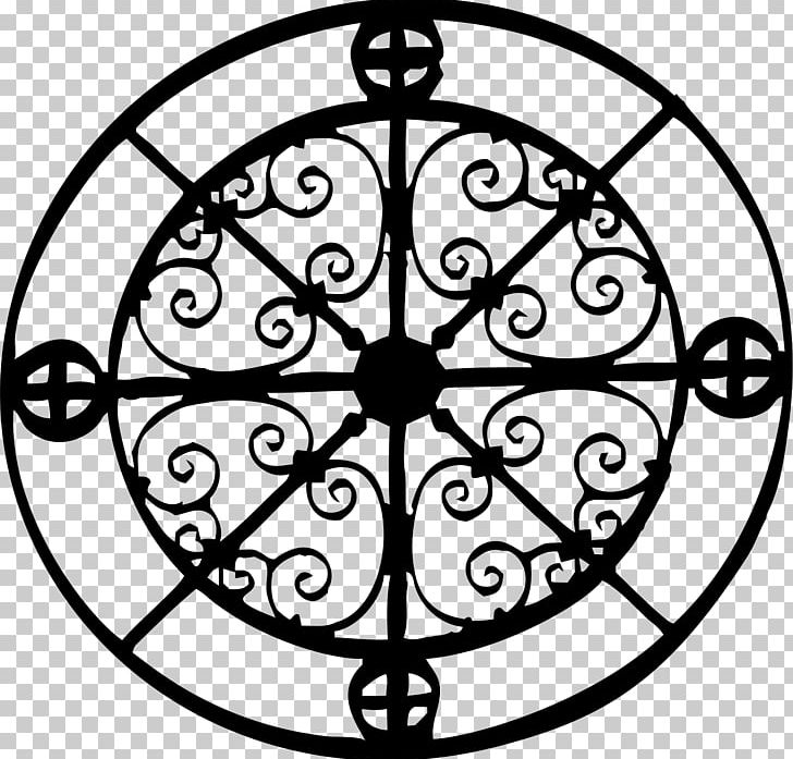 Wrought Iron Fraction Ornament PNG, Clipart, Art, Black And White, Circle, Decorative Arts, Fraction Free PNG Download