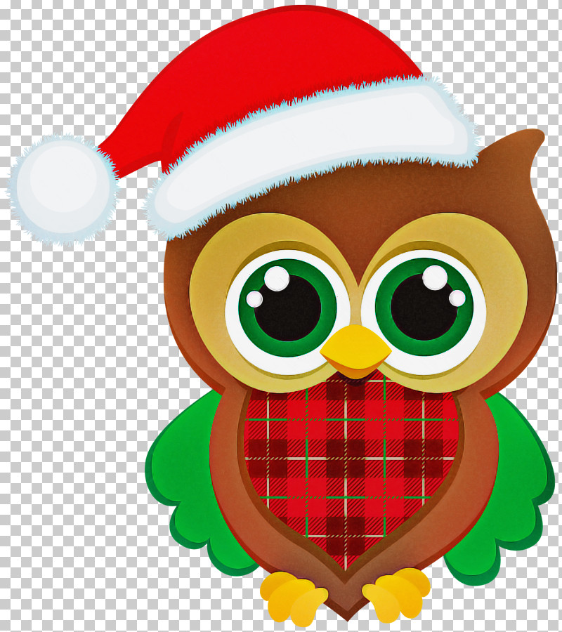 Owl Cartoon Bird Of Prey Christmas Bird PNG, Clipart, Bird, Bird Of Prey, Cartoon, Christmas, Owl Free PNG Download