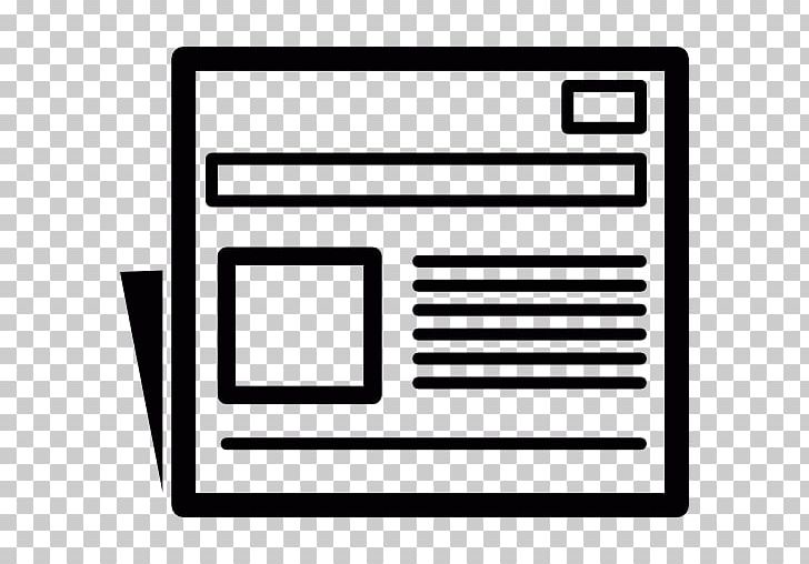 Newspaper Computer Icons Business Information Journalism PNG, Clipart, Angle, Area, Black And White, Blog, Brand Free PNG Download