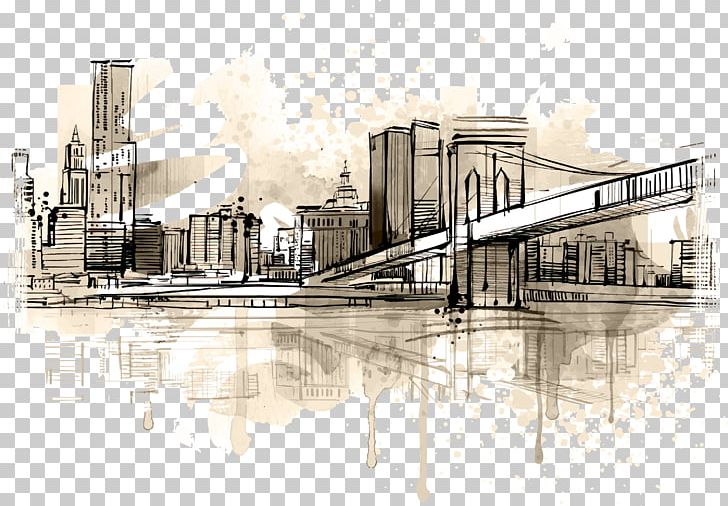 Manhattan PNG, Clipart, Art, Building, City, City Silhouette, Drawing Free PNG Download