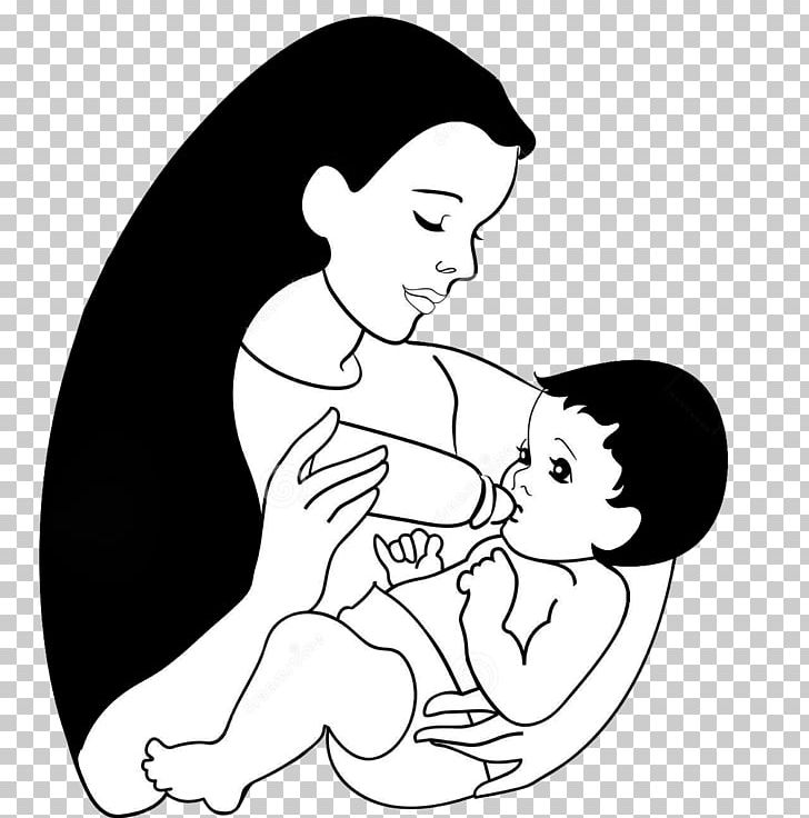 Mother Black And White PNG, Clipart, Arm, Baby, Baby Clothes, Black, Black Hair Free PNG Download