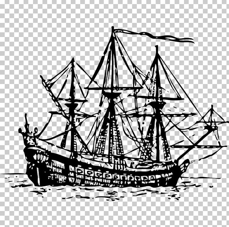 Sailing Ship Carrack PNG, Clipart, Brig, Caravel, Carrack, Dromon, Mast Free PNG Download