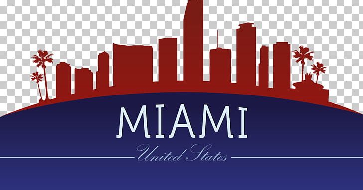 Miami Skyline Silhouette PNG, Clipart, Art, Art City, Banner, Brand, Building Free PNG Download