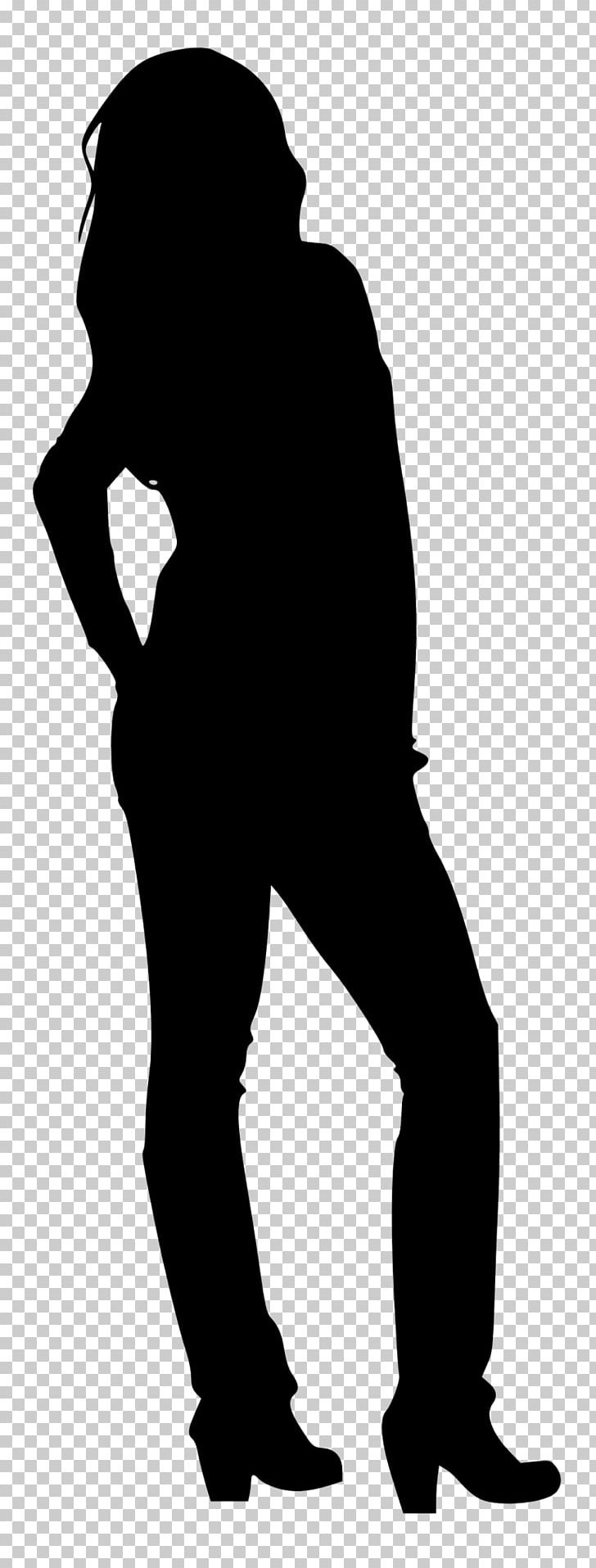 Silhouette Woman PNG, Clipart, Animals, Black, Black And White, Female, Fictional Character Free PNG Download