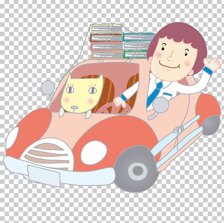 Cartoon Illustration PNG, Clipart, Animation, Area, Art, Cartoon, Car With Driver Free PNG Download