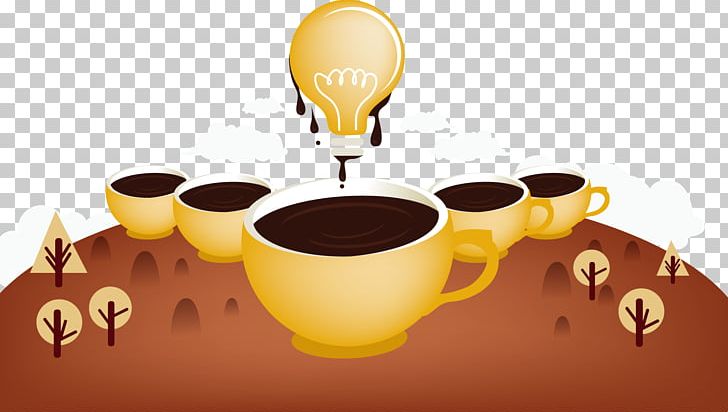 Coffee Espresso Breakfast Cafe PNG, Clipart, Brand, Breakfast, Bulb, Bulbs, Bulb Vector Free PNG Download