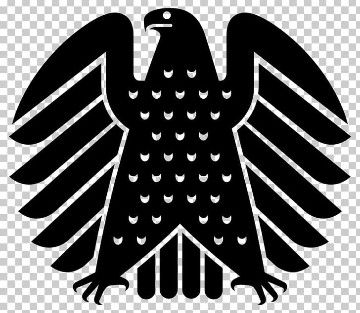 Reichstag Building President Of The Bundestag Coat Of Arms Of Germany Bundesrat Of Germany PNG, Clipart, Almanya, Beak, Bird, Bird Of Prey, Black And White Free PNG Download