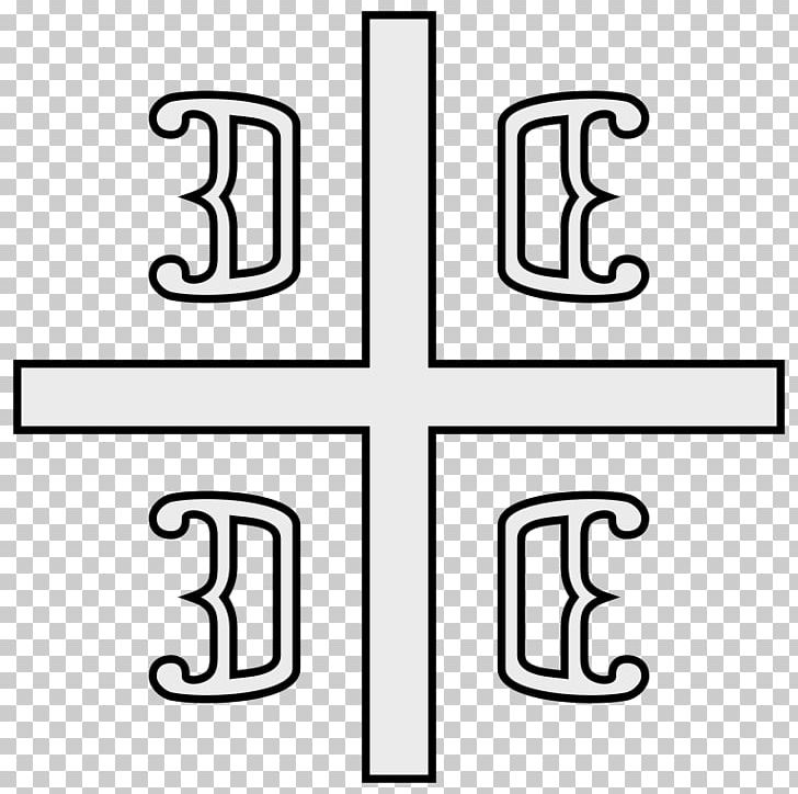 Serbian Cross Serbs PNG, Clipart, Angle, Area, Art , Black And White, Brand Free PNG Download