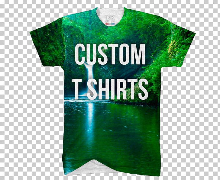 Printed T-shirt Clothing Custom Ink PNG, Clipart, Brand, Clothing, Custom Ink, Green, Logo Free PNG Download