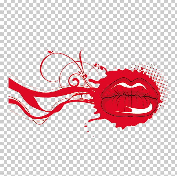 Red Lip PNG, Clipart, Art, Brand, Cartoon Lips, Cdr, Circle Free PNG Download
