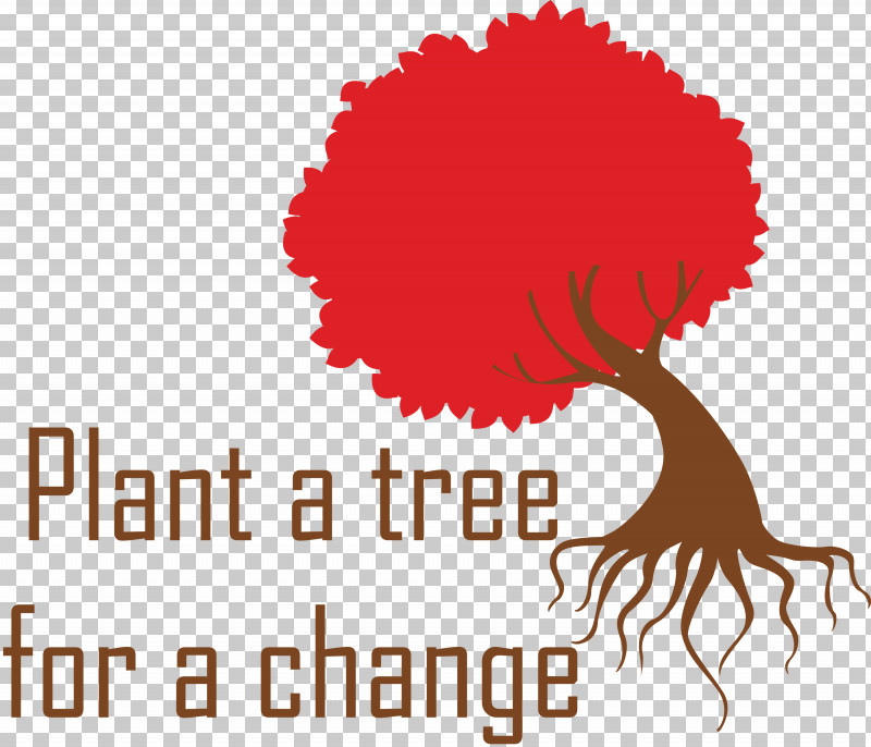 Plant A Tree For A Change Arbor Day PNG, Clipart, Arbor Day, Flower, Geometry, Happiness, Line Free PNG Download