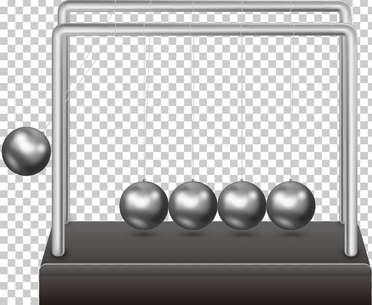 Euclidean Newtons Cradle Pendulum Clock PNG, Clipart, Balls, Ball Vector, Black And White, Disco Ball, Electronics Free PNG Download