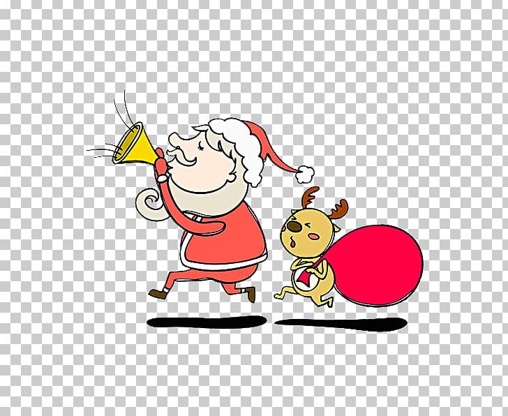 Rudolph Santa Claus Reindeer PNG, Clipart, Art, Bag, Business Man, Cartoon, Christmas Free PNG Download