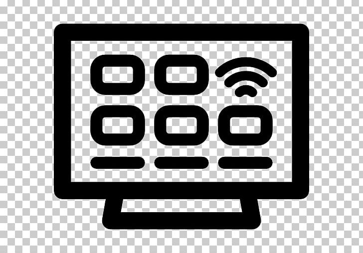 Smart TV Television Computer Icons PNG, Clipart, Area, Black And White, Brand, Computer Icons, Computer Monitors Free PNG Download