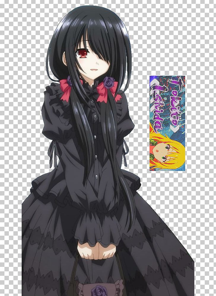 Date A Live Kavaii Anime Fan Art PNG, Clipart, Anime, Black, Black Hair, Brown Hair, Clothing Free PNG Download