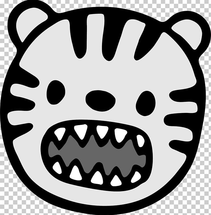 Tiger Drawing Roar PNG, Clipart, Animals, Art, Artwork, Black, Black And White Free PNG Download