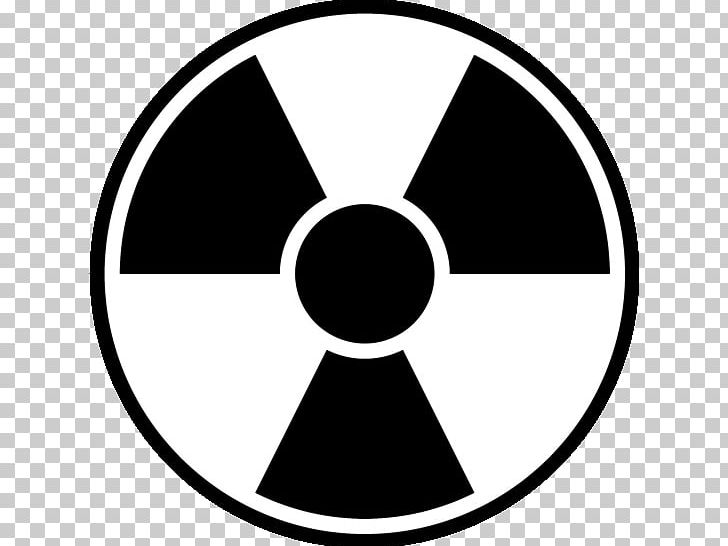 Radiation Radioactive Decay PNG, Clipart, Area, Biological Hazard, Black, Black And White, Brand Free PNG Download