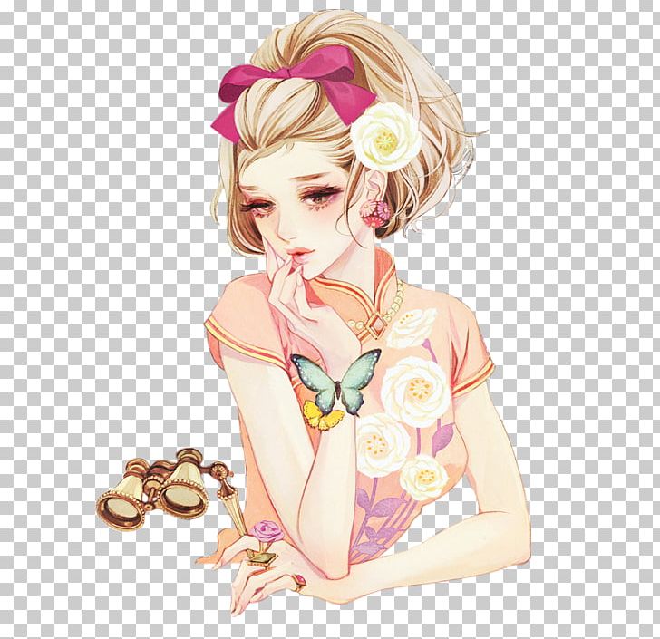 Drawing Anime Rendering PNG, Clipart, Anime, Art, Beauty, Brown Hair, Cartoon Free PNG Download
