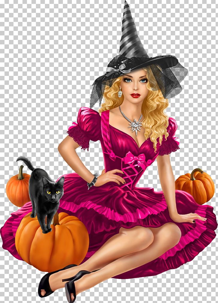 Halloween Card Witchcraft PNG, Clipart, Art, Costume, Digital Art, Doll, Hallow Free PNG Download