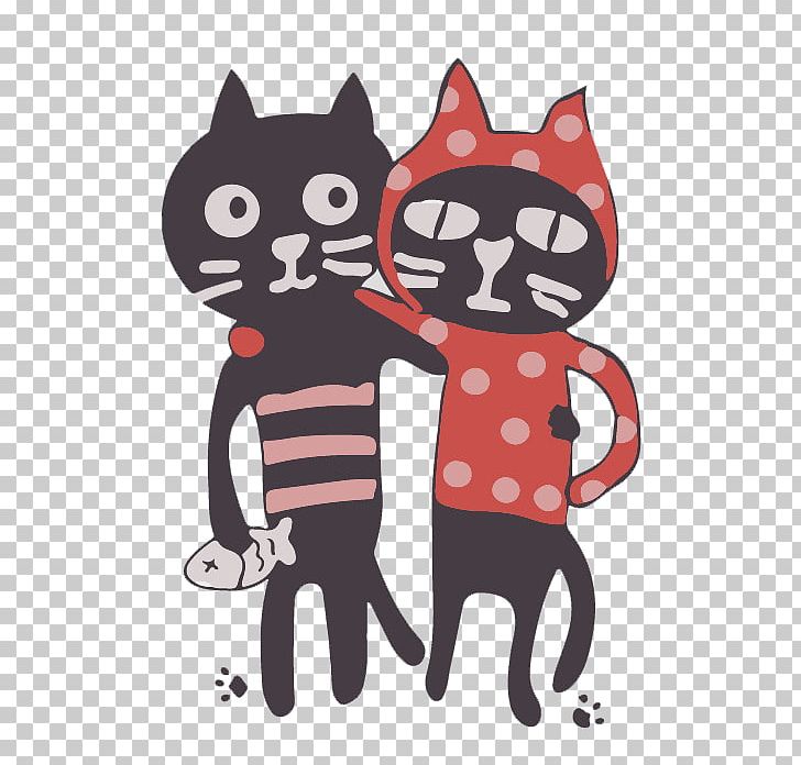 Black Cat Whiskers Cartoon Kitten PNG, Clipart, Animals, Balloon Cartoon, Black, Brothers, Carnivoran Free PNG Download