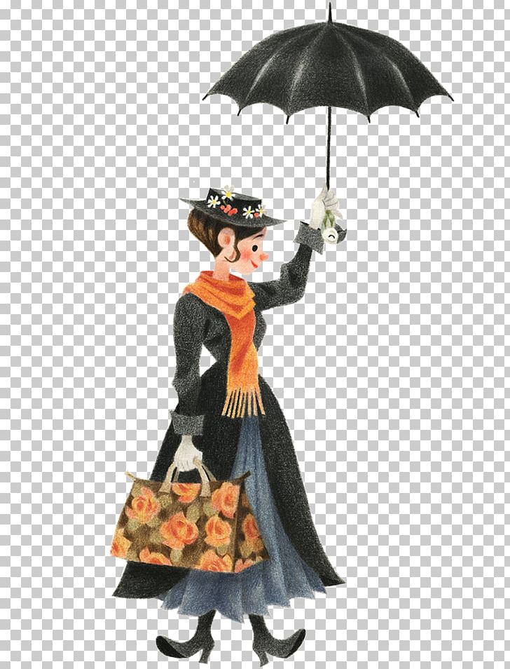 Illustrator Work Of Art Mary Poppins PNG, Clipart, Art, Costume, Costume Design, Drawing, Fairy Umbrella Free PNG Download