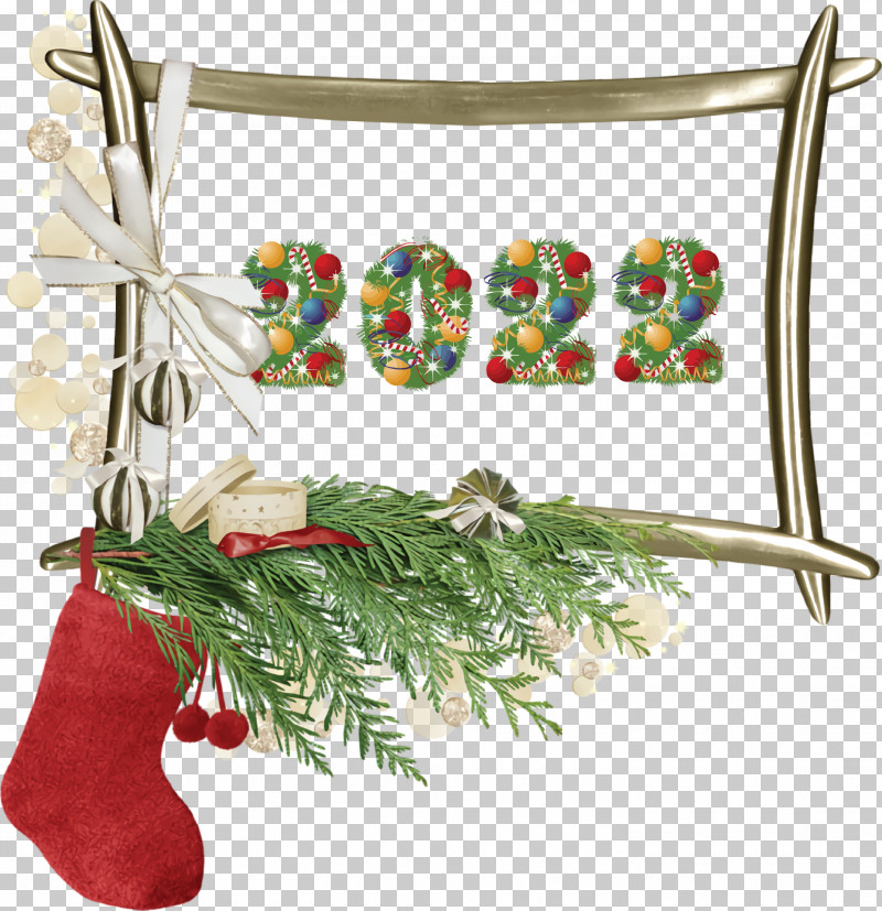 2022 Happy New Year 2022 New Year 2022 PNG, Clipart, Bauble, Christmas And Holiday Season, Christmas Day, Christmas Decoration, Christmas Stocking Free PNG Download