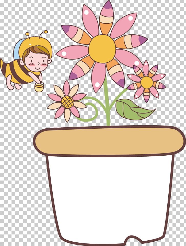 Bee Floral Design Drawing PNG, Clipart, Area, Art, Artwork, Balloon Cartoon, Bees Free PNG Download