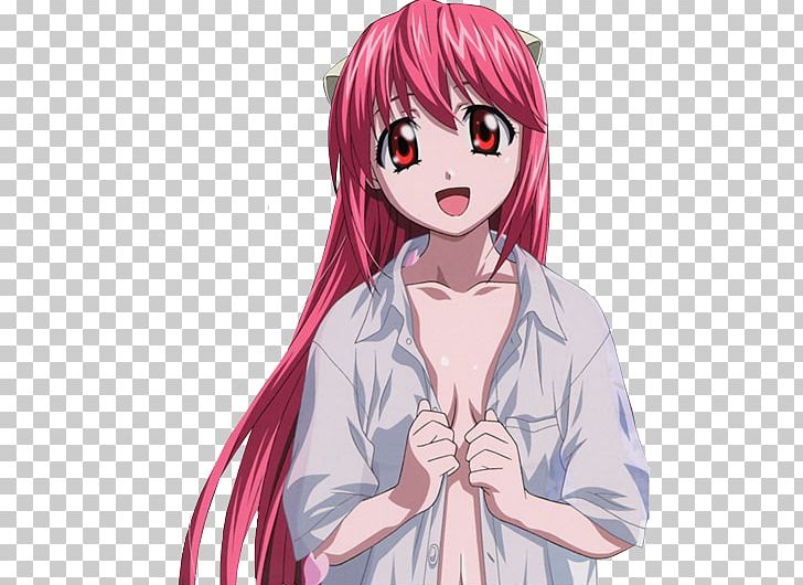 Elfen Lied Manga Painting Anime PNG, Clipart, 1080p, Anime, Artwork, Black Hair, Brown Hair Free PNG Download