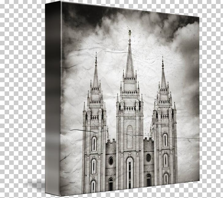Salt Lake Temple Spire Steeple Latter Day Saints Temple Art PNG, Clipart, Architecture, Building, Canvas, Gothic Architecture, Imagekind Free PNG Download