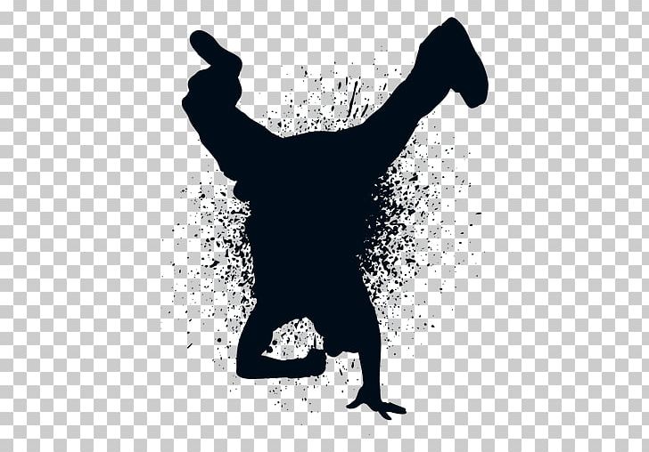 Silhouette Hip-hop Dance Street Dance PNG, Clipart, Animals, Ballet, Black And White, Breakdancing, Dance Free PNG Download