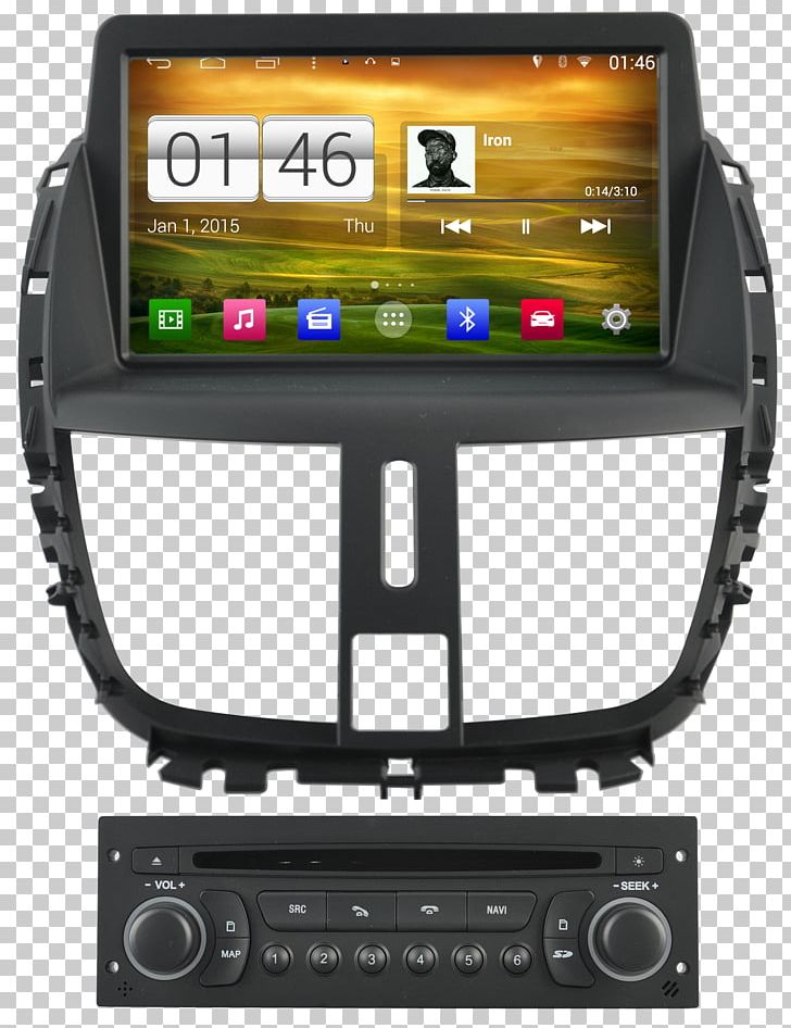 Peugeot 207 Peugeot 206 Car GPS Navigation Systems PNG, Clipart, Android, Automotive Navigation System, Bmw 1 Series, Bmw 1 Series E87, Car Free PNG Download