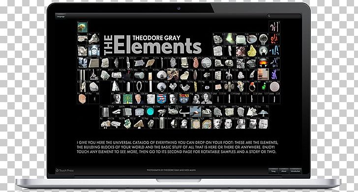 The Elements: A Visual Exploration Of Every Known Atom In The Universe Periodic Table Chemical Element Touch Press Inc. Element Collecting PNG, Clipart, Atomic Number, Chemical Element, Chemistry, Computer, Ele Free PNG Download